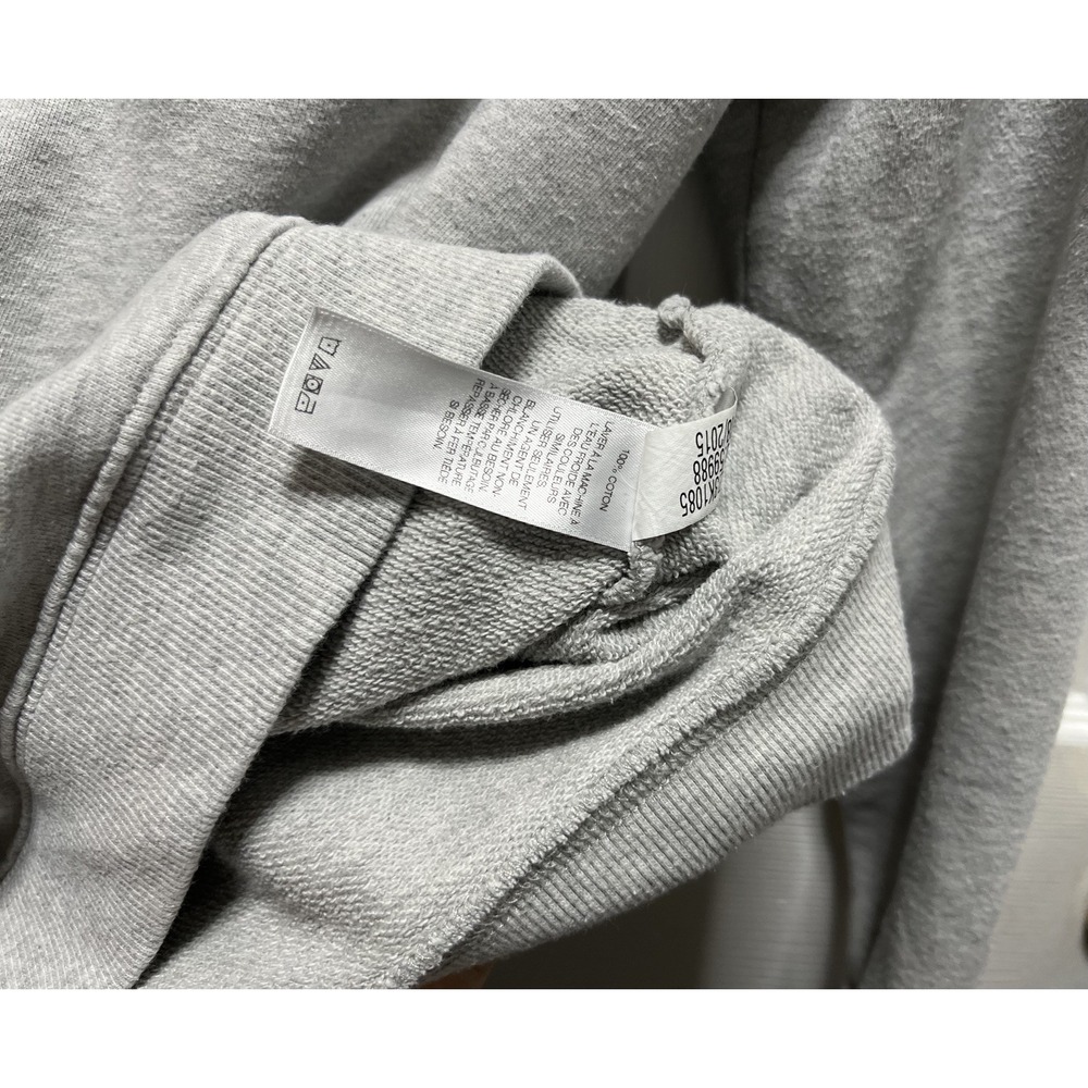 Vineyard Vines Sweater  Kids XL (18) Gray & Blue 1/4 Zip Pullover Preppy Casual - Picture 8 of 12